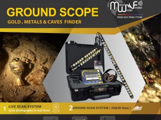 Ground Scope gold detector with 3D system 