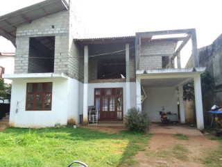 දෙමහල් (පළමු මහළ නිම කළ) නව නිවස විකිණීමට - කැළණිය