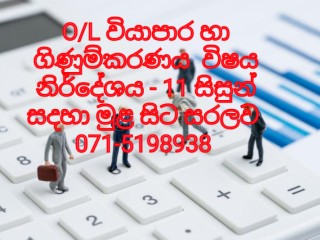 ව්‍යාපාර හා ගිණුම්කරණය 11 වසර